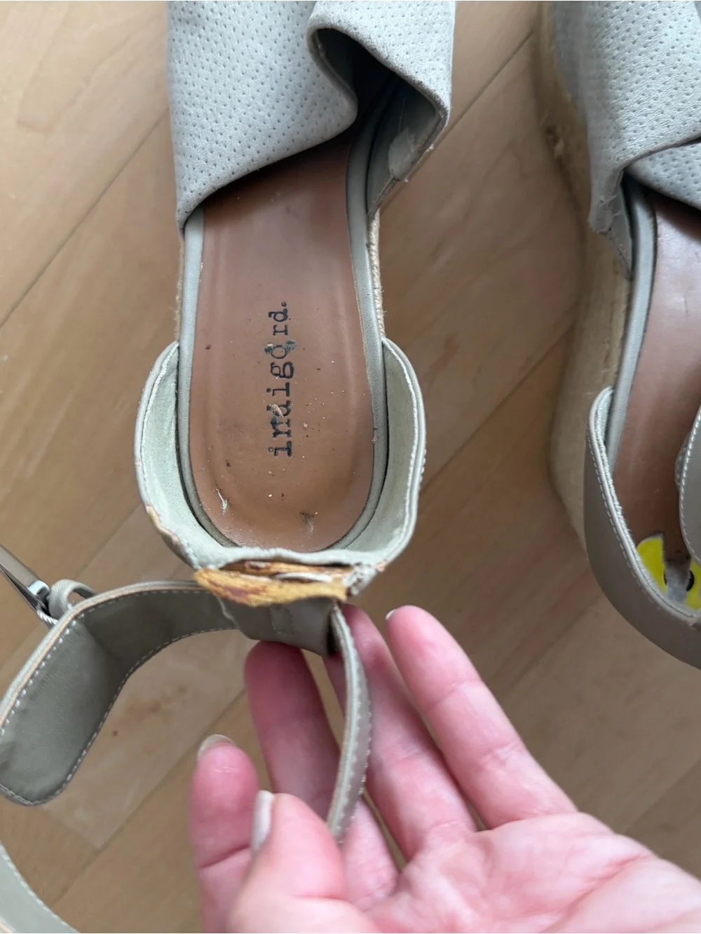 🗽Indigo Rd. Espadrille Wedge Sandals - Beige